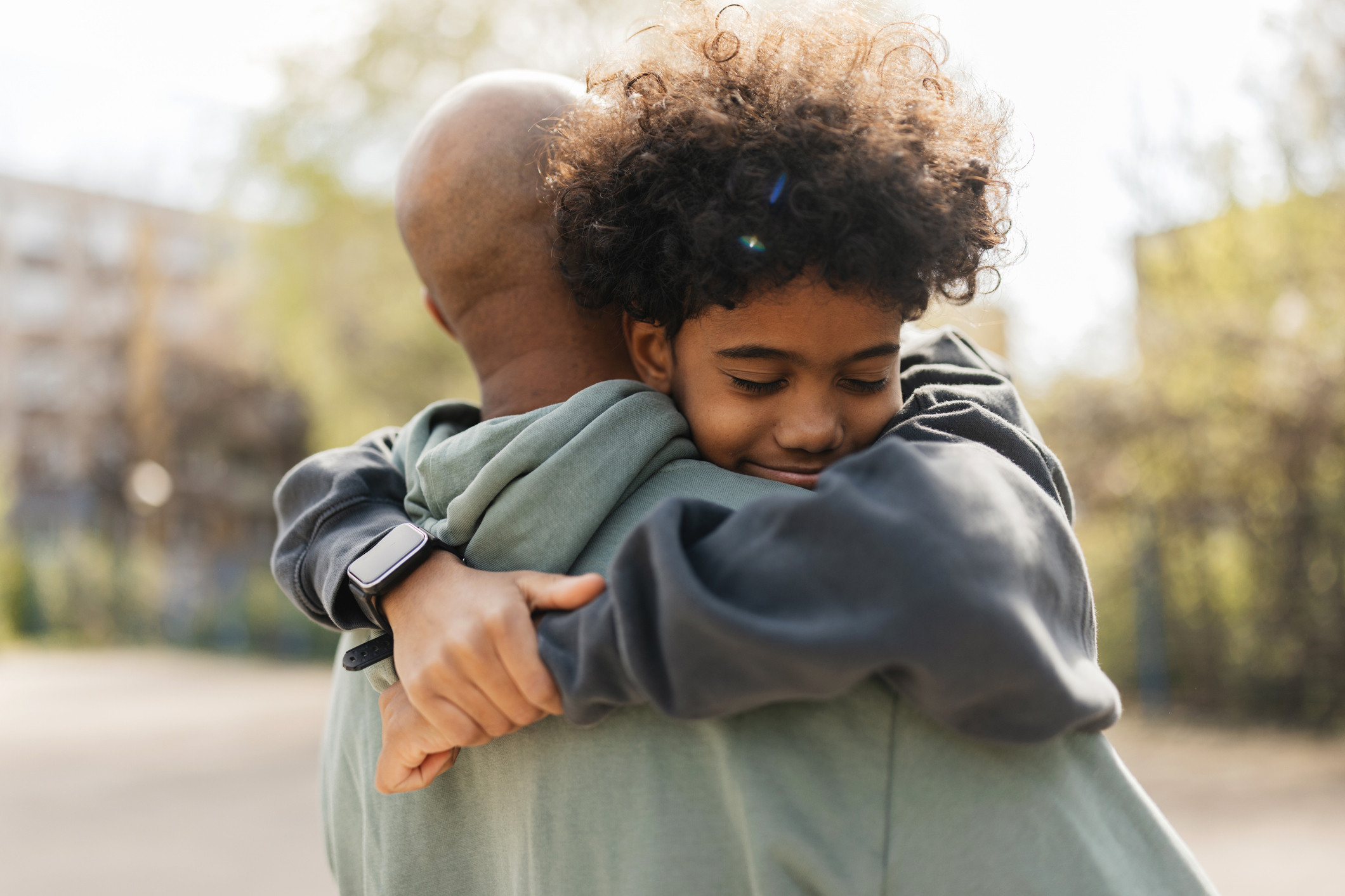 A family embracing — Perry County FCFC